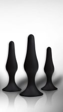 Plug - Anal Plug box 3 pack black