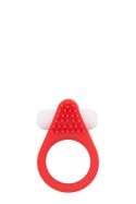 Pierścień-LIT-UP SILICONE STIMU RING 1 RED