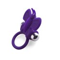 Pierścień- Anello fallico vibrante butterfly Toyz4Lovers