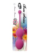 Silicone Kegel Balls 32mm 200g Dark Pink - Boss Series