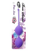 Silicone Kegel Balls 36mm 90g Purple - Boss Series