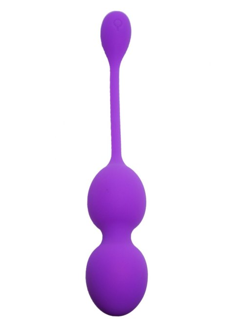 Vibrating Kegel Balls 32mm 80g Purple 10 function USB - Boss Series