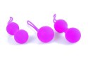 Kulki-Silicone Kegal Balls Set - Purple