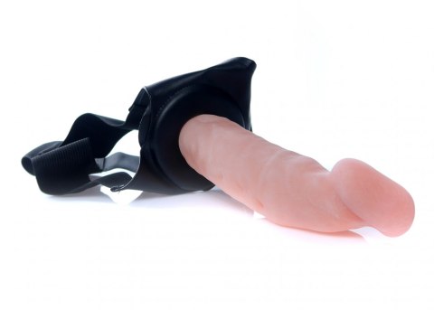 Proteza-Vibrating Hollow Strap-on - Cyber Skin Proteza-Vibrating Hollow Strap-on - Cyber Skin
