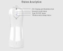 Masturbator-Boss Series-Vibrating and Flashing Masturbation Cup USB 7+7 Function / Talk Mode (White)