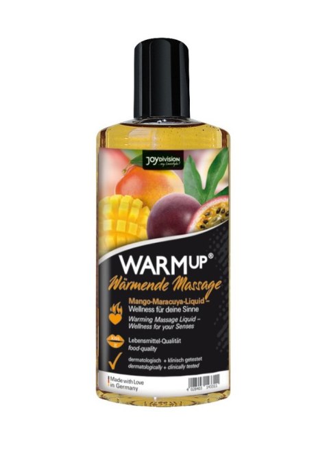 Rozgrzewający Olejek do Masażu -WARMup Mango + Maracuya, 150 ml