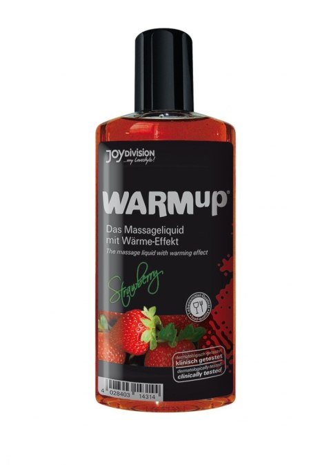 Rozgrzewający Olejek do Masażu o smaku truskawki-WARMup Strawberry, 150 ml