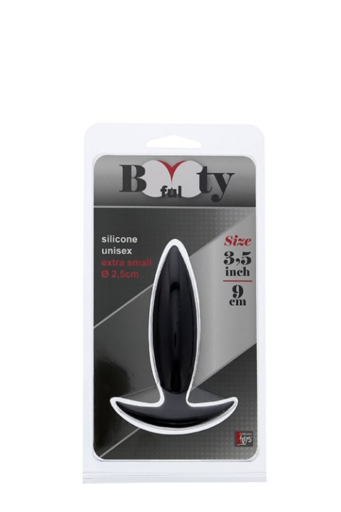 Plug-BOOTYFUL ANAL PLUG XTRA SMALL BLACK