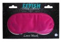 Opaska na oczy-Love Mask Pink