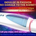 Masturbator-Vibrating, Rotating and Flashing Masturbation USB 10+10 Function / Talk Mode