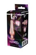 GLEAMING LOVE ROSE GOLD PLEASURE PLUG M