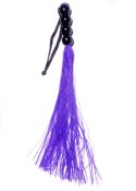 Silicone Whip Purple 14" - Fetish Boss Series