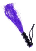 Silicone Whip Purple 14" - Fetish Boss Series