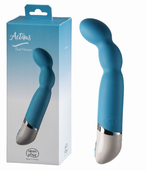 MINDS of LOVE Activus Dual Vibrator blue