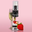 STRAWBERRY & SPARKLING WINE MASSAGE OIL 50 ML