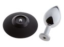 MALESATION Alu-Plug with suction cup large, chrome