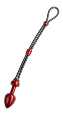 MALESATION Cock-Grip with Alu-Plug small, red