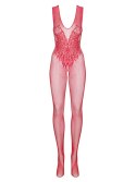 Bielizna-Bodystocking N112 czerwone XL/XXL