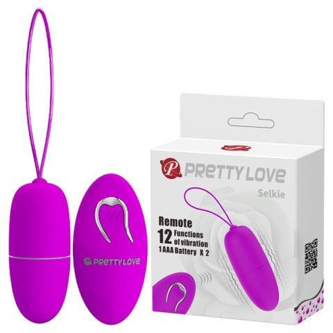 PRETTY LOVE -SELKIE, 12 vibration functions Wireless remote control