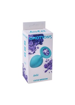 Plug-Anal Plug Emotions Cutie Medium Turquoise light purple