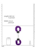 Beginner"s Handcuffs Furry - Purple