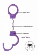 Beginner"s Handcuffs - Purple