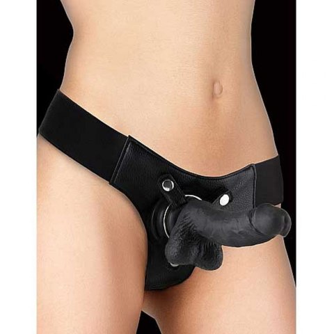 Realistic - 7 Inch - Strap-On - Black