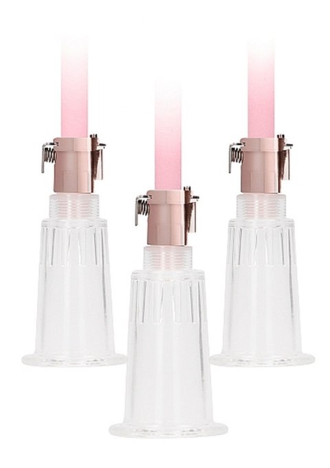 Clitoral & Nipple Pump Set Medium - Rose Gold Clitoral & Nipple Pump Set Medium - Rose Gold