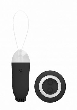 Jayden - Dual Rechargeable Vibrating Remote Toy - Black