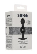 N0. 90 - Self Penetrating Butt Plug - Black