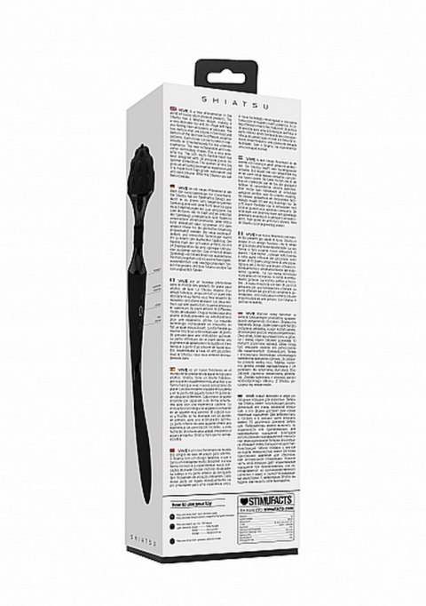 Stymulator- Shiatsu Bendable Massager Wand - Black Stymulator- Shiatsu Bendable Massager Wand - Black