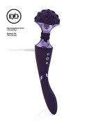 Stymulator- Shiatsu Bendable Massager Wand - Purple