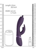 Wibrator Nilo - Pinpoint Rotating G-spot Rabbit - Purple