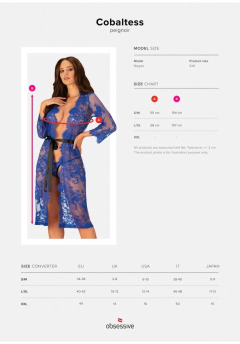 Bielizna-Cobaltess peniuar L/XL Bielizna-Cobaltess peniuar L/XL