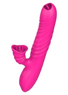 Wibrator-Angelia USB 3 functions of thrusting / 20 vibrations Pink