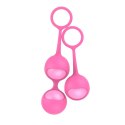 Kulki-Funballs Allison-Duo Kegel Balls Slicone Pink