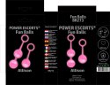 Kulki-Funballs Allison-Duo Kegel Balls Slicone Pink