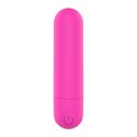 Power Bullet USB 10 functions Glossy Matte Pink