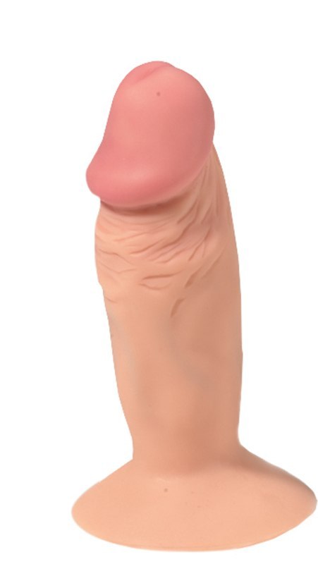 Dildo-MINI SHINY SHANK OPAL 5 DONG FLESH