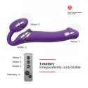 VIBRATING STRAP-ON - L - PURPLE