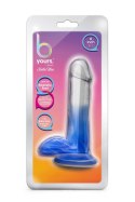 B YOURS STELLA BLUE 6 INCH DILDO BLUE