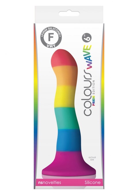 Dildo-COLOURS PRIDE EDITION 6""WAVE DILDO Dildo-COLOURS PRIDE EDITION 6""WAVE DILDO