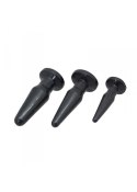 Plug-TPE ANAL PLUG 3 SIZES/ SET