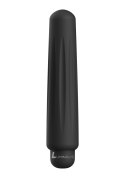 Delia - ABS Bullet With Sleeve - 10-Speeds - Black