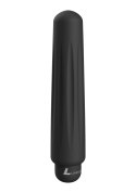 Delia - ABS Bullet With Sleeve - 10-Speeds - Black