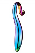 GLAMOUR GLASS ELEGANT CURVED DILDO