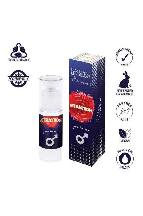 LUBRICANT WITH PHEROMONES ATTRACTION FOR HIM 50 ML LUBRICANT WITH PHEROMONES ATTRACTION FOR HIM 50 ML
