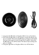 Pluggy - With Suction Cup and Remote - 10 Speed - Black