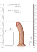 Curved Realistic Dildo with Suction Cup - 6""/ 15,5 cm