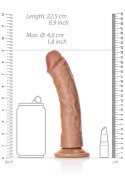 Curved Realistic Dildo with Suction Cup - 8""/ 20,5 cm